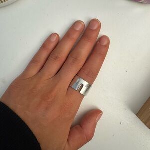 Sterling Sliver Statement Ring in Size 7